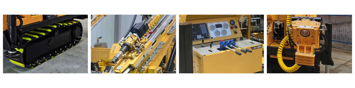 CX600 Crawler-mounted core drilling rig