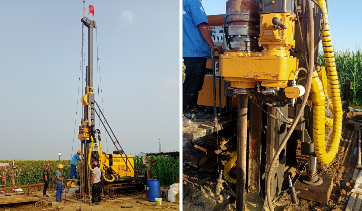 Hydraulic Drilling Rig