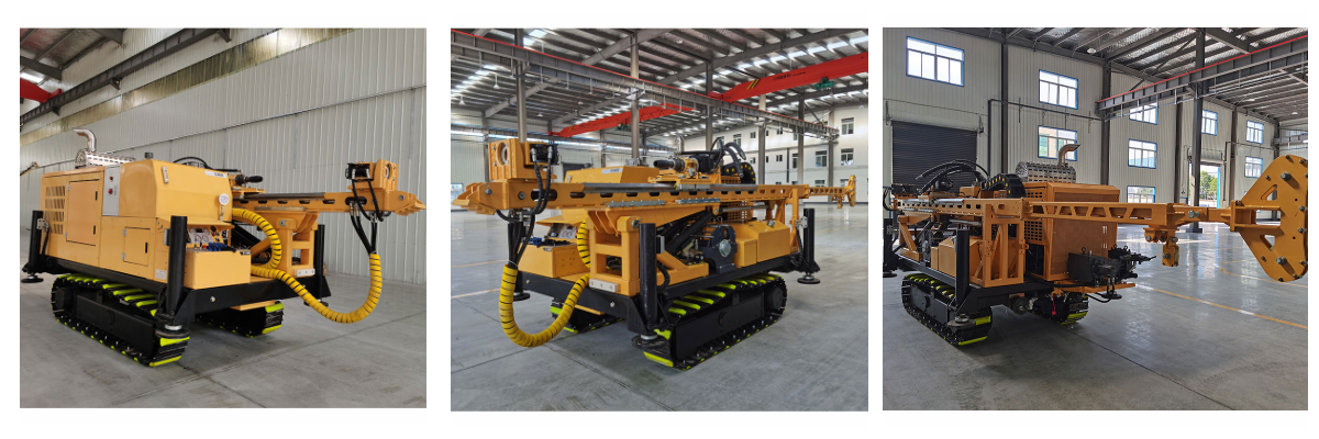 Crawler-mounted core drilling rig 
