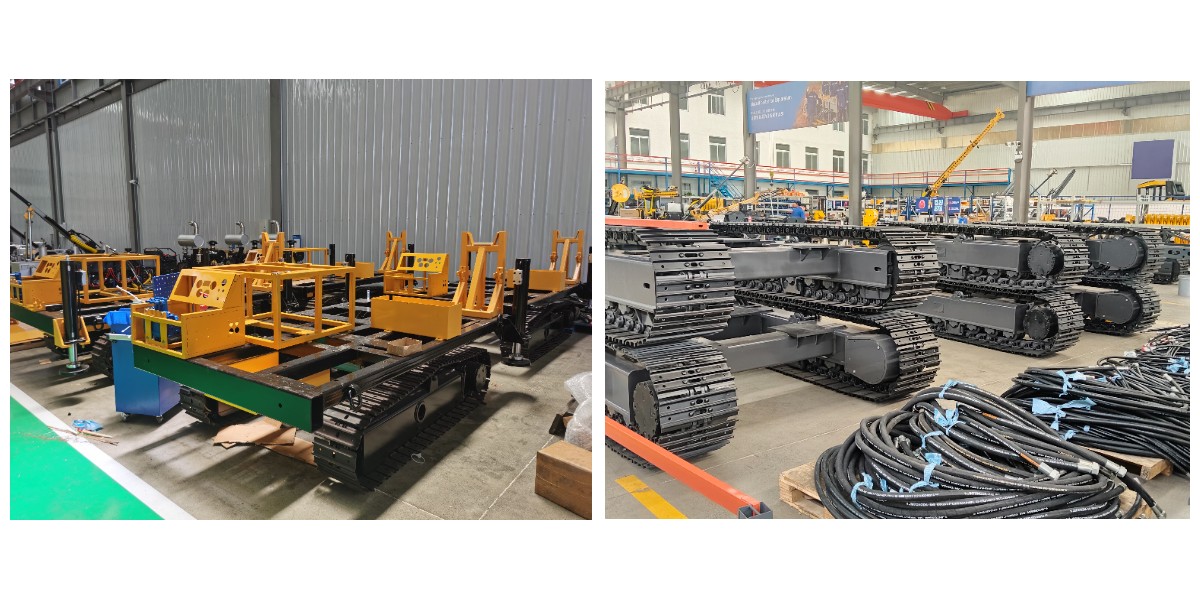 크롤러 소형 시추 장비