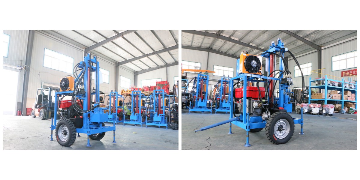 Small Wheel Drilling Rig