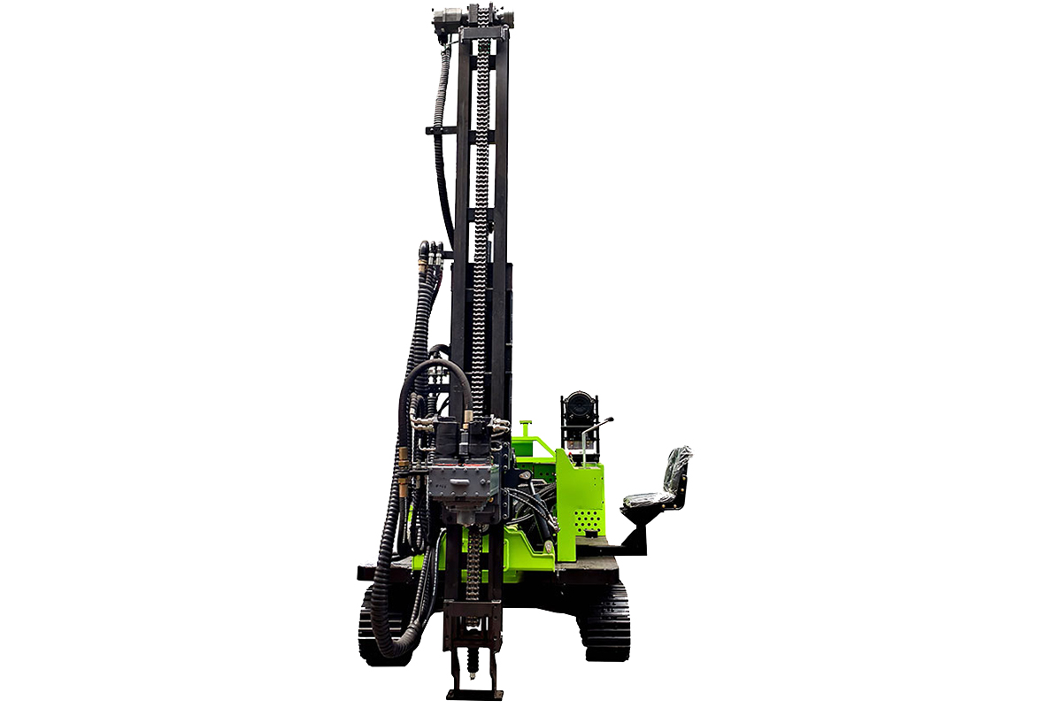 Гусеничный солнечный вибропогружатель PH539