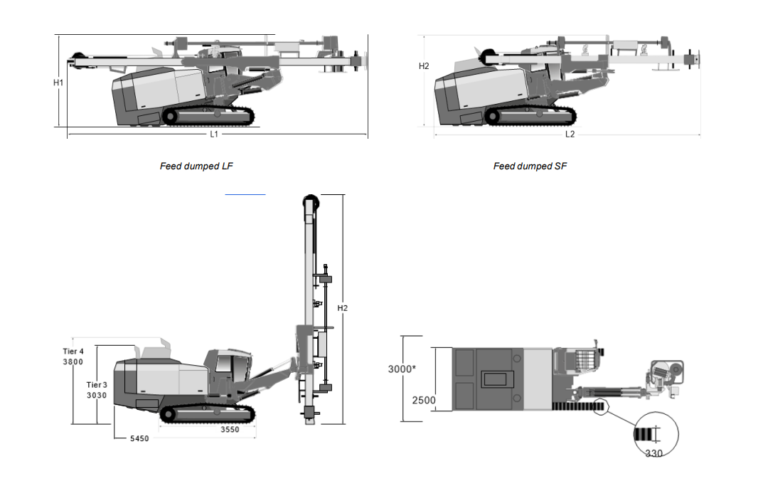 DTH Yüzey Kaya Matkabı