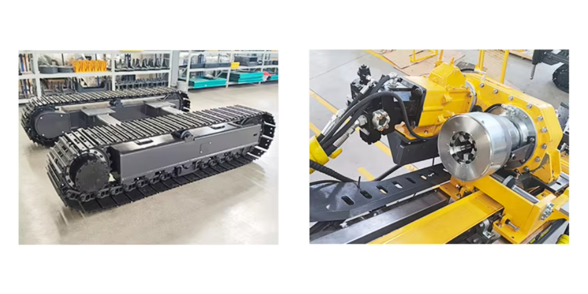 Crawler-mounted core drilling rig 