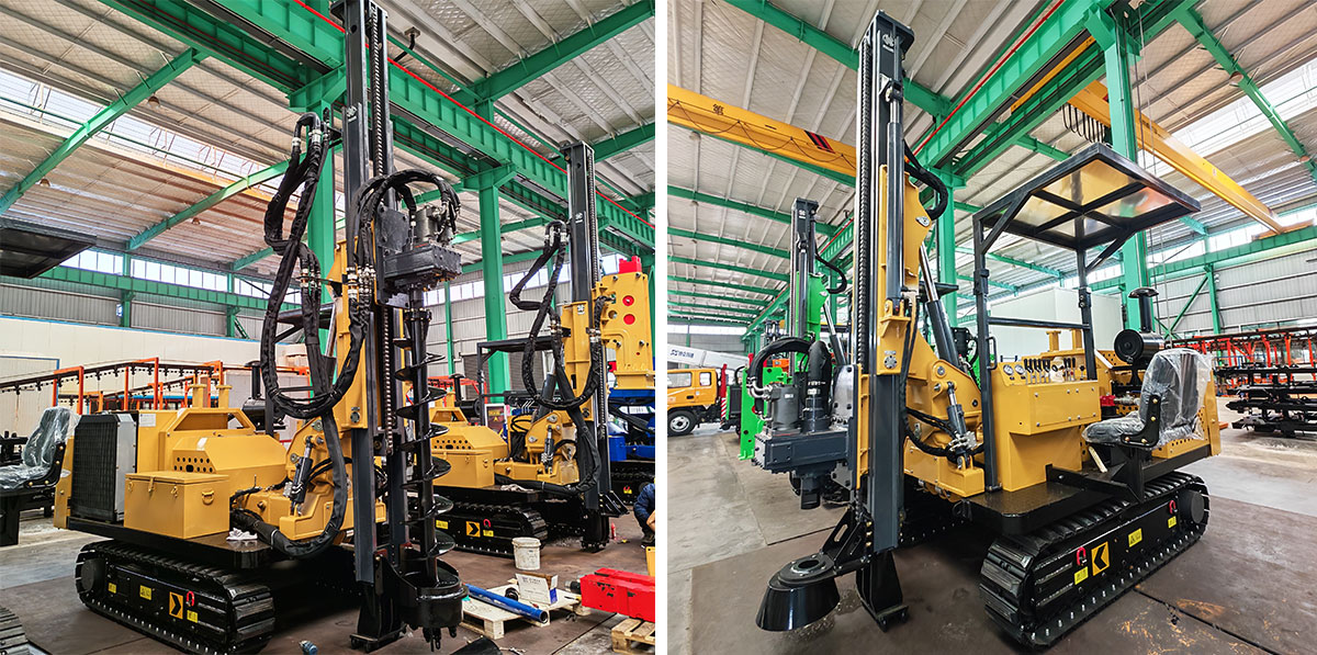 Solar Pile Driver