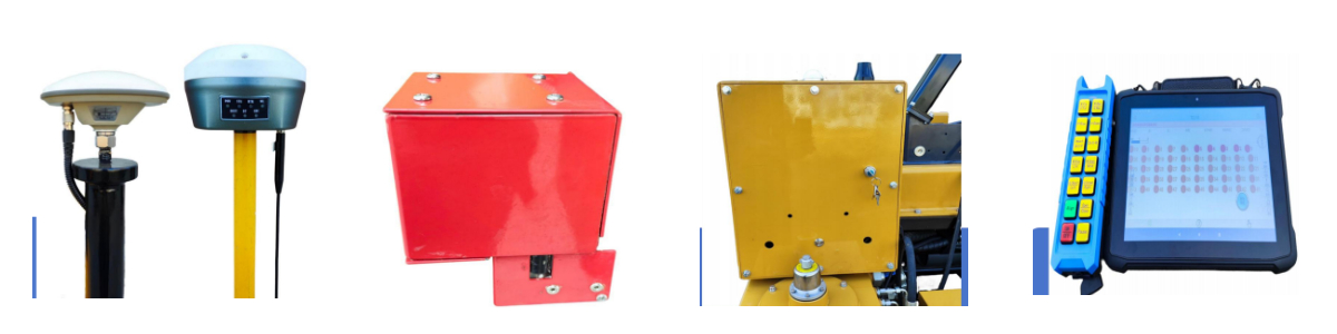 Hincador de pilotes solar inteligente tipo oruga
