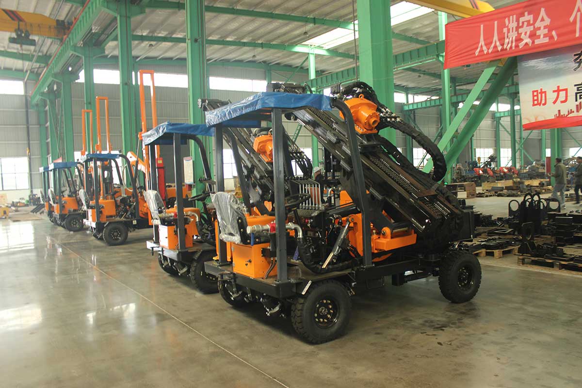 Highway Guardrail Pile Driver PH390