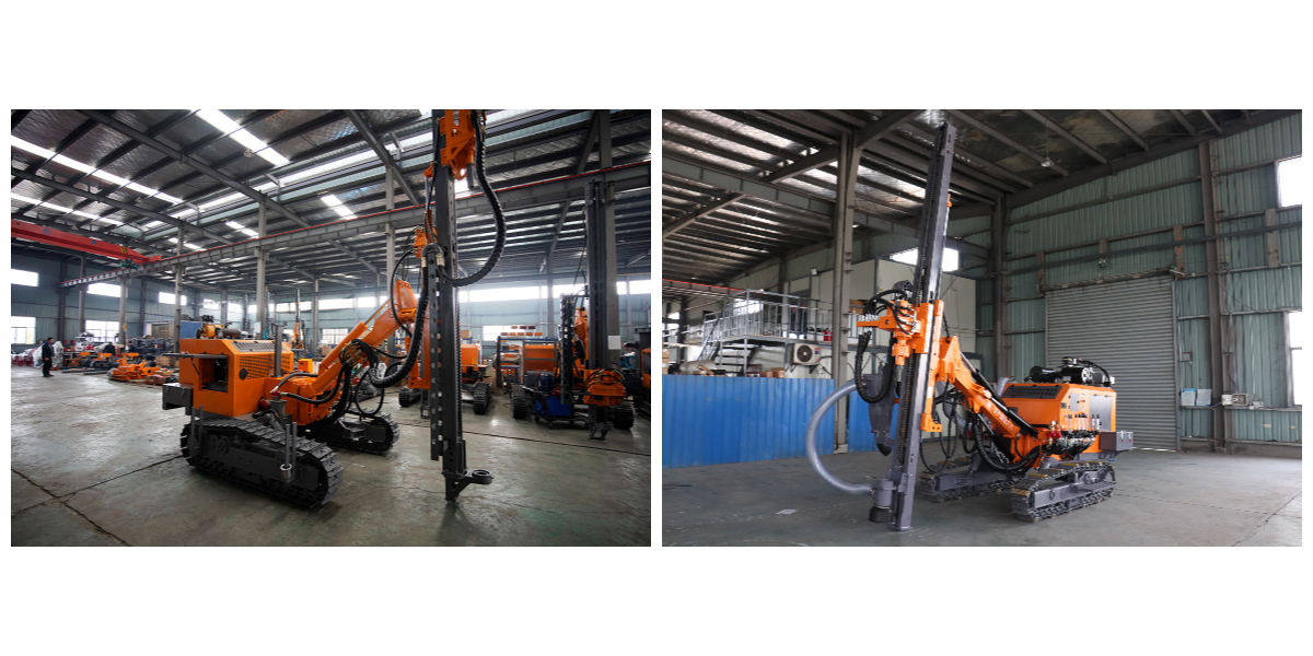 foreuse à ciel ouvert de fond de trou