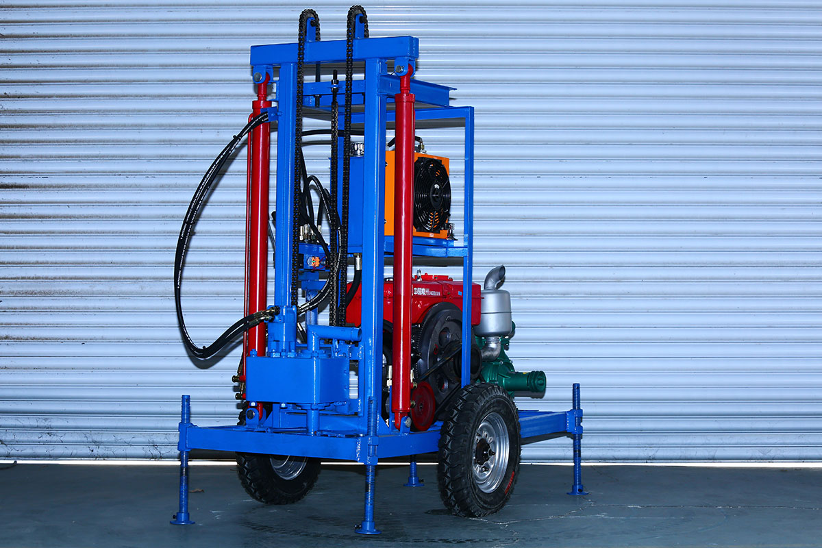Small Wheel Drilling Rig