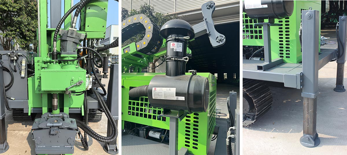 Vollhydraulischer Kernbohrer