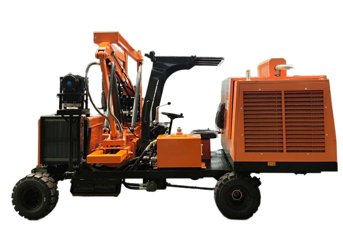 Guardrail Pile Driver PH390T