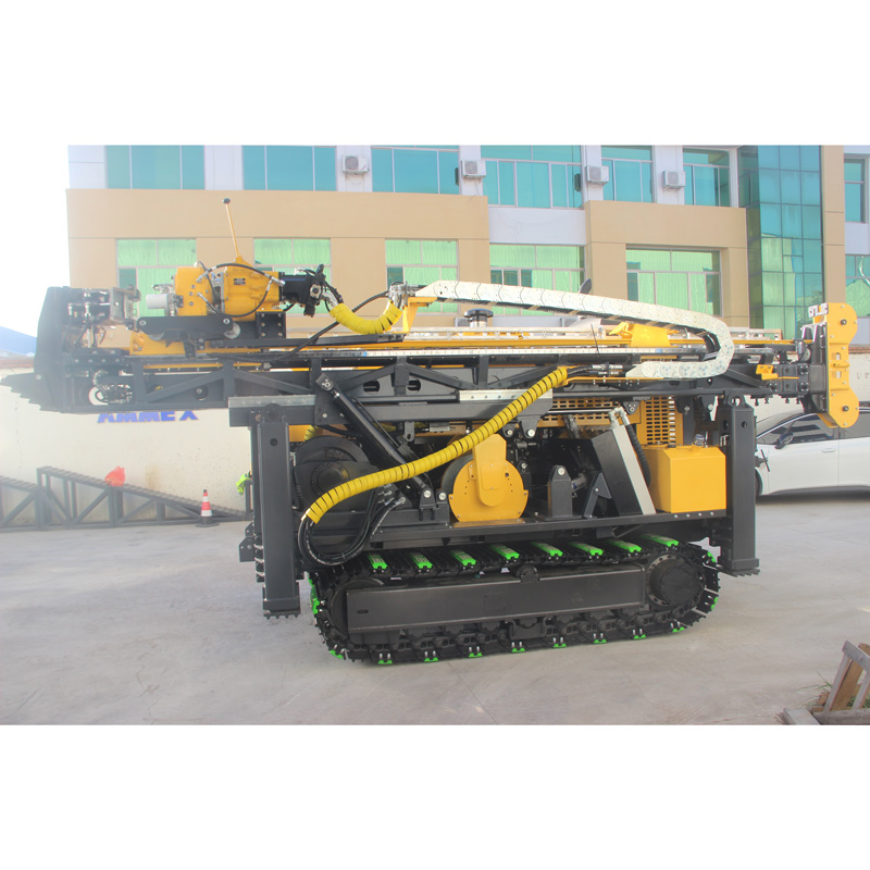 Máy khoan bánh xích thủy lực