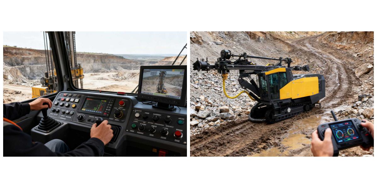 Foreuse de roche de surface D65 DTH