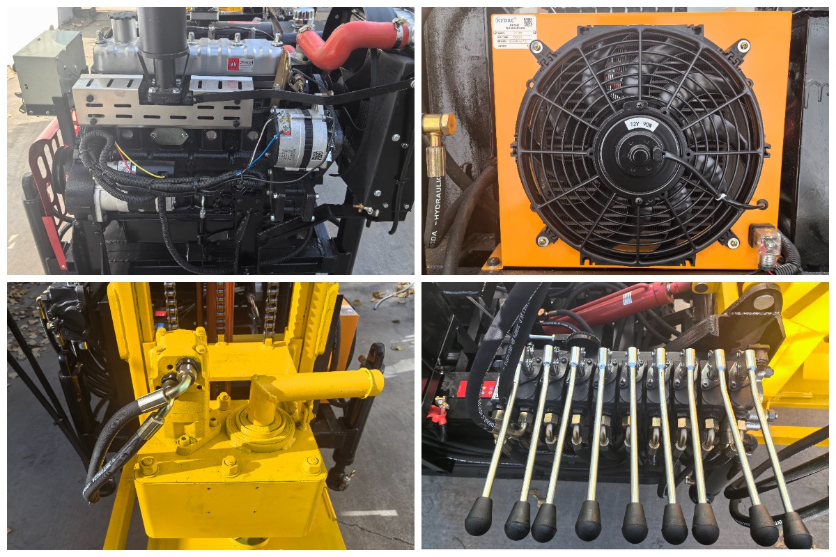 크롤러 소형 시추 장비