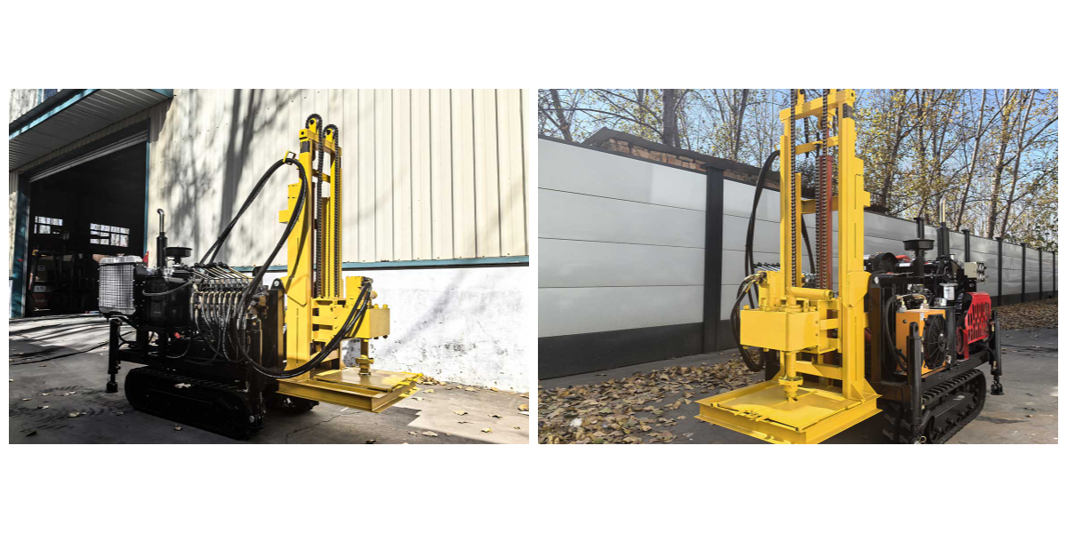 크롤러 소형 시추 장비