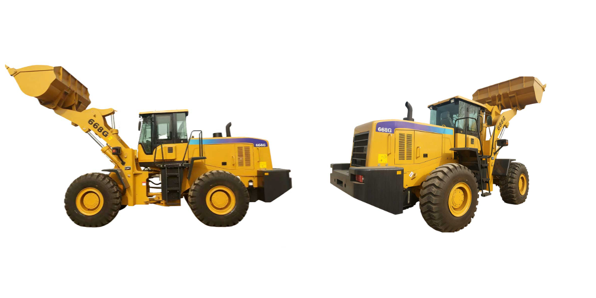 Колесный погрузчик P668