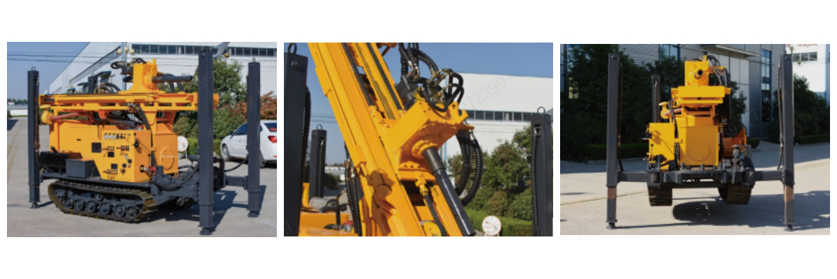 Plataforma de perforación de pozos de agua