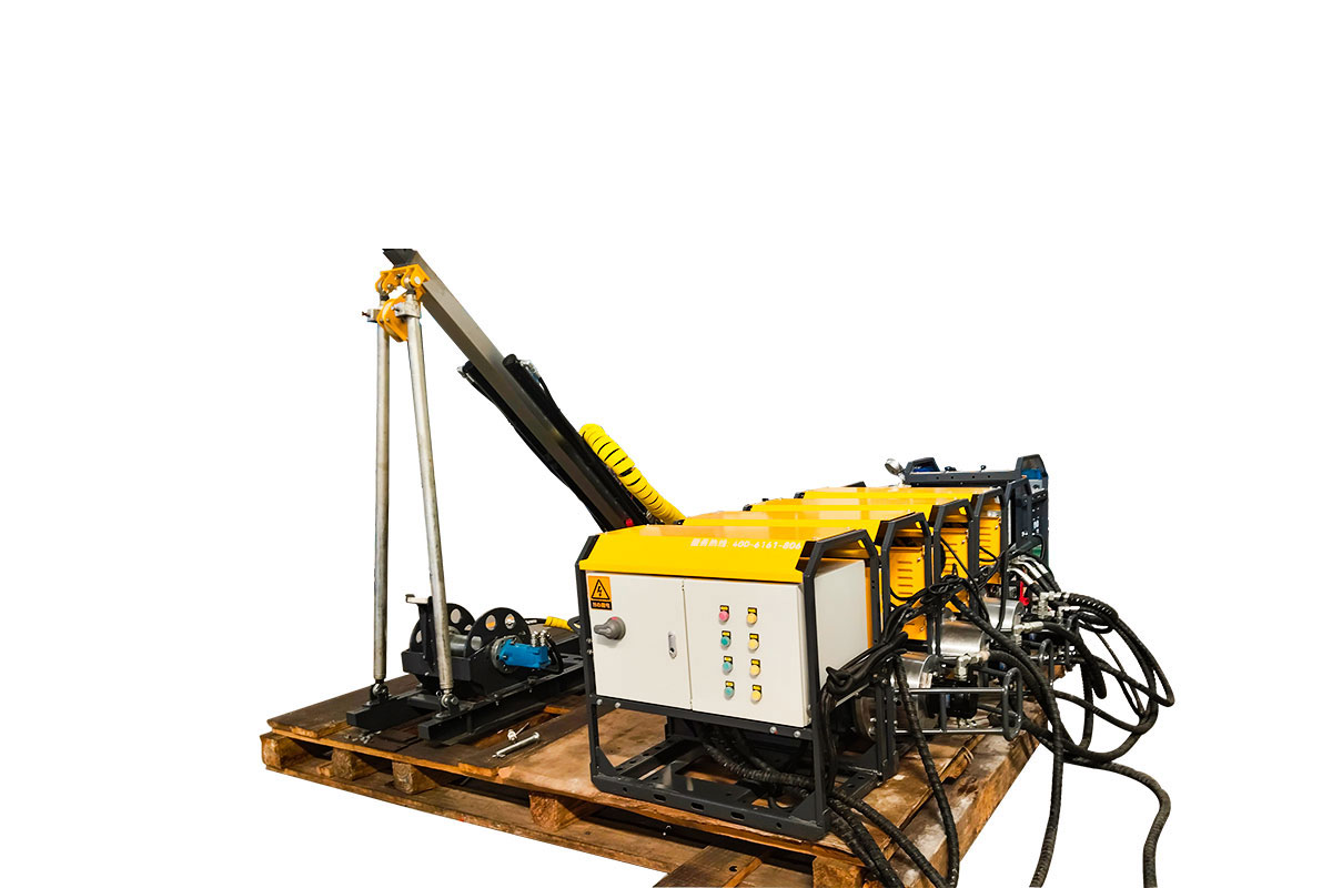 Fully hydraulic lightweight core drilling rig EX800