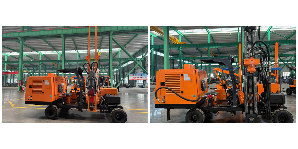 PH390T Perforación con martinete para barandilla de carretera integrada