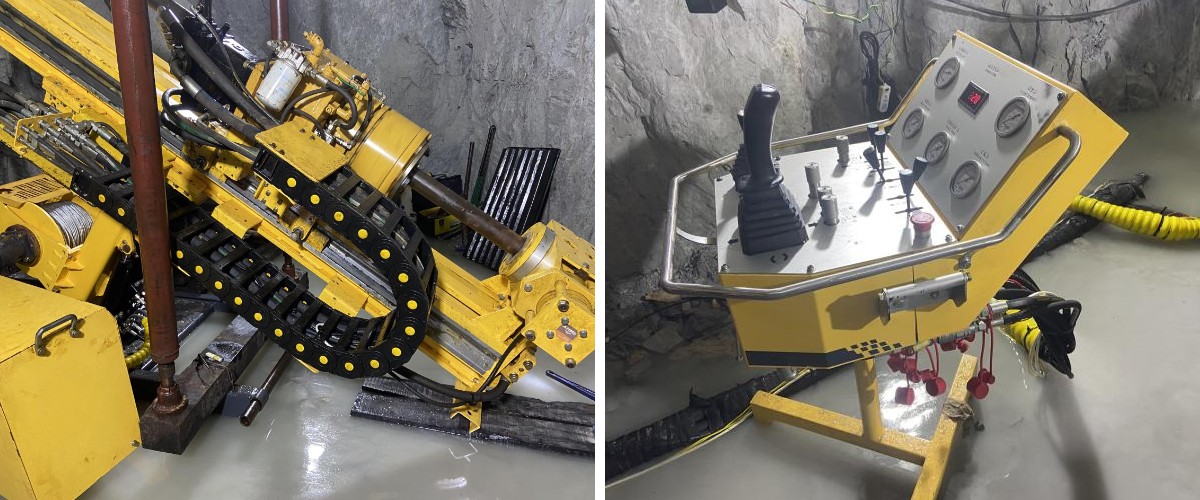 UX800 Underground Core Drills in South Africa’s Witwatersrand Basin