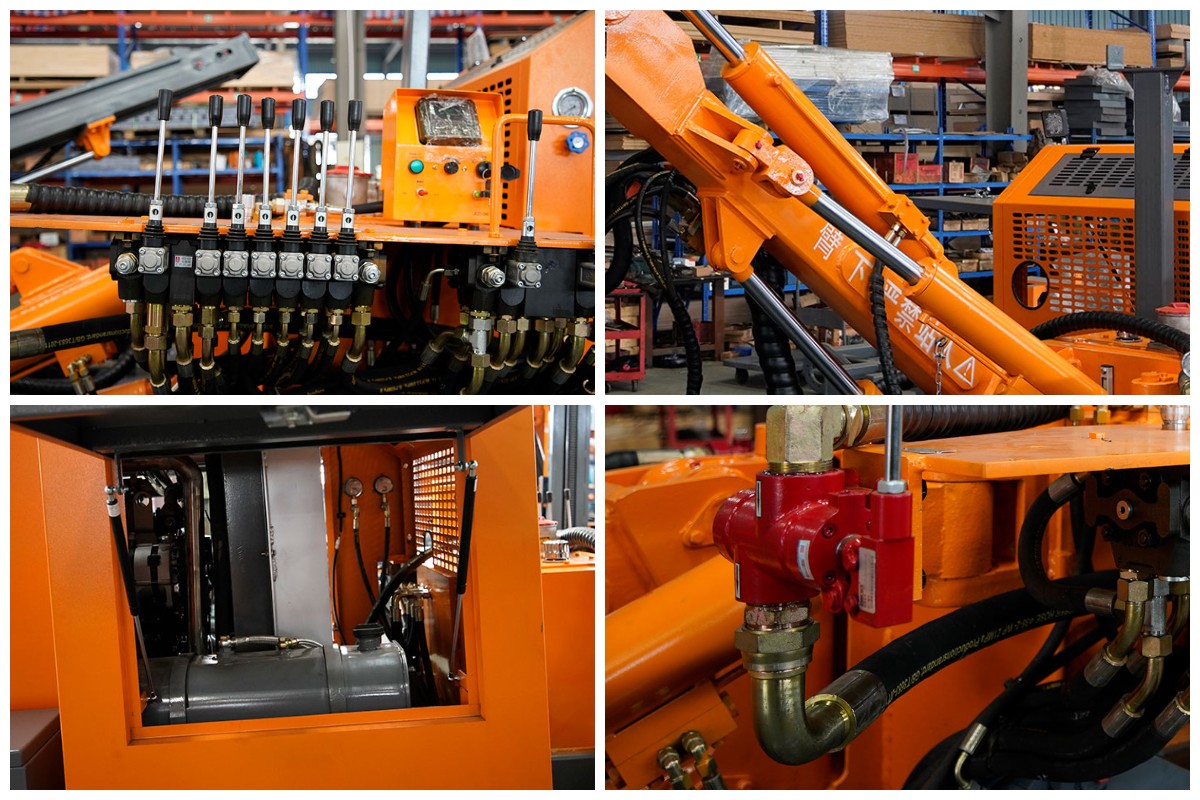 Crawler open-pit down-the-hole drilling rig