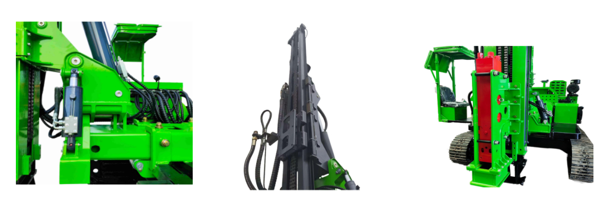 Гусеничный установщик солнечных батарей