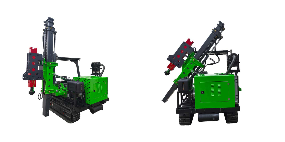 PH585 Crawler Solar Pile Driver