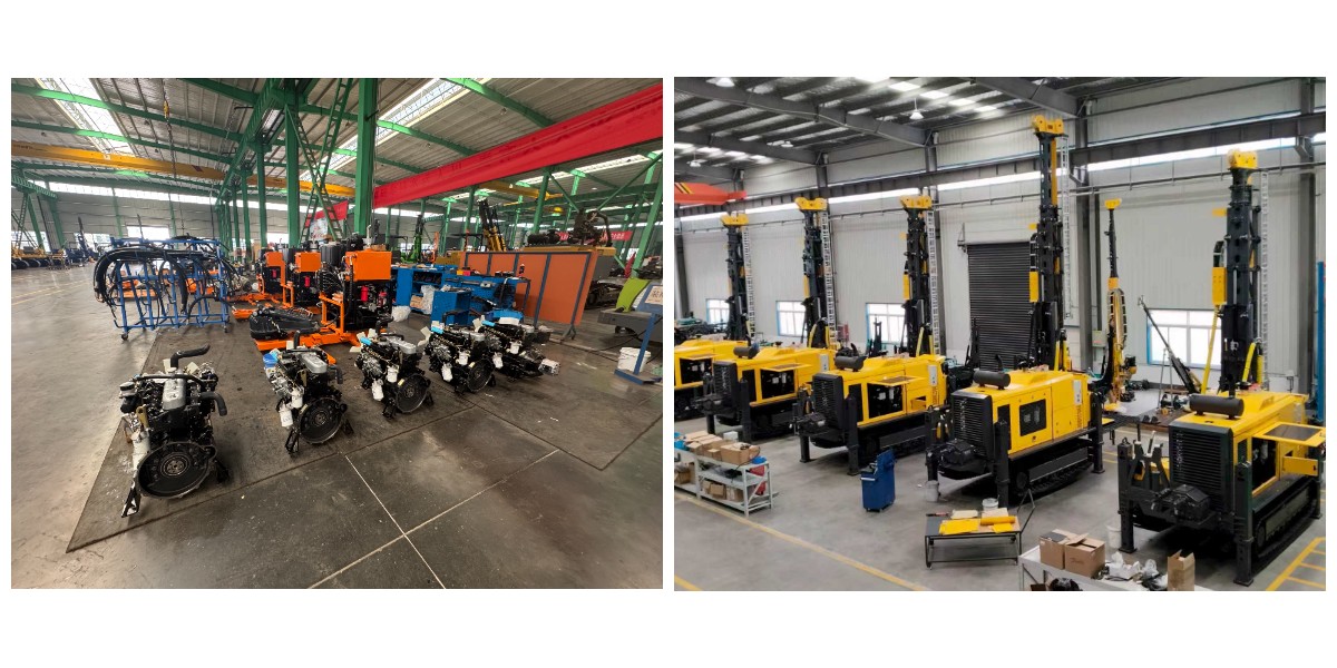 Water And Air Drilling Rig