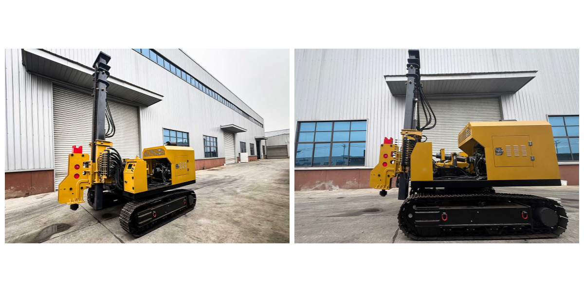 Paletli Güneş Kazık Çakma Makinesi