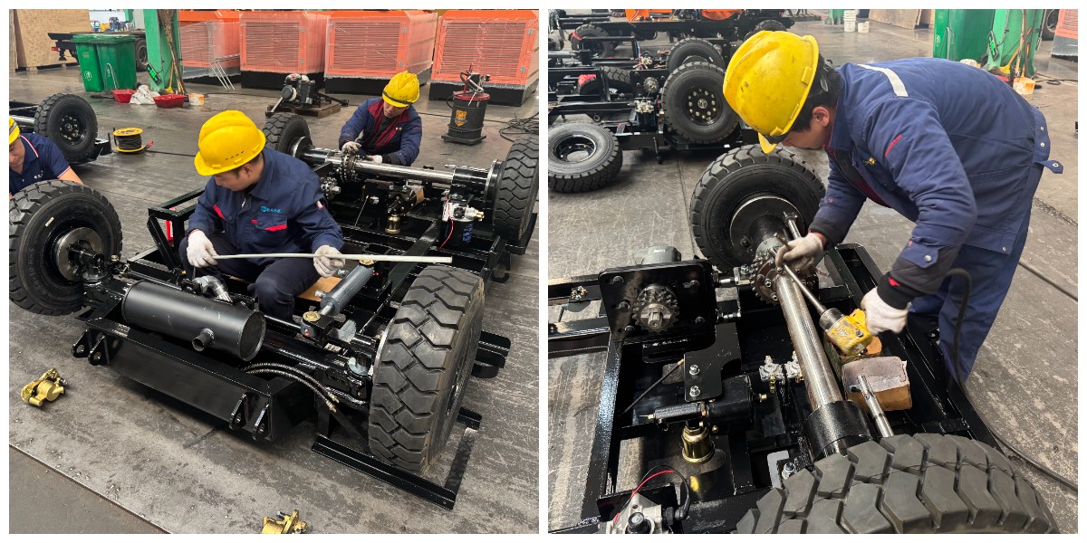 PH390T Perforación con martinete para barandilla de carretera integrada