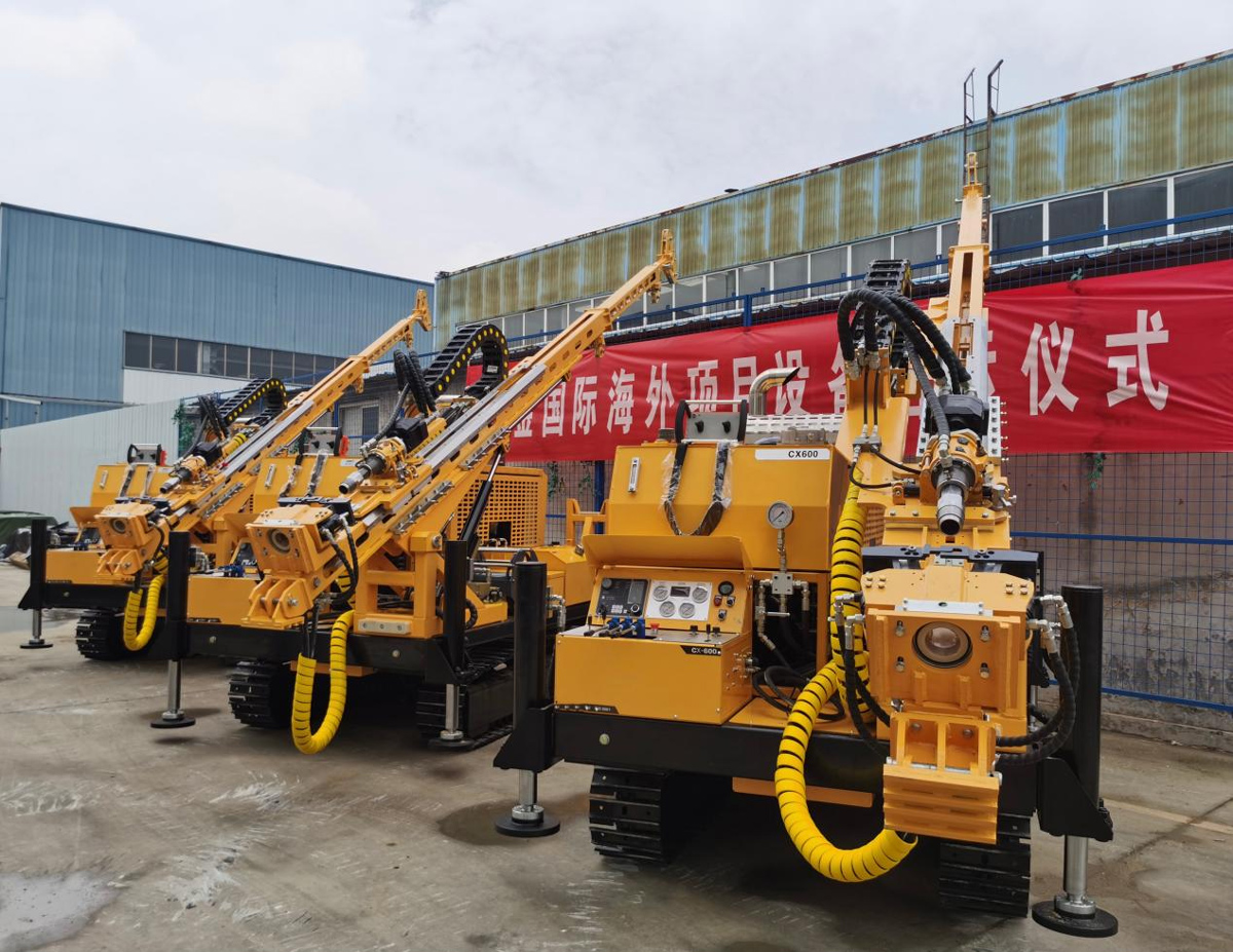 Буровые установки CX600 для разведочных работ успешно доставлены в Чили.