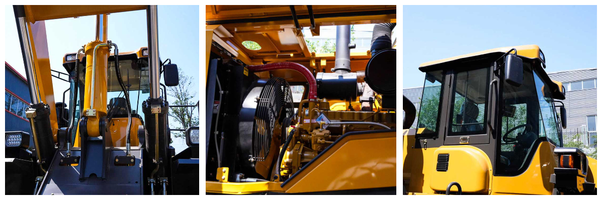 Máy xúc lật bánh lốp P956