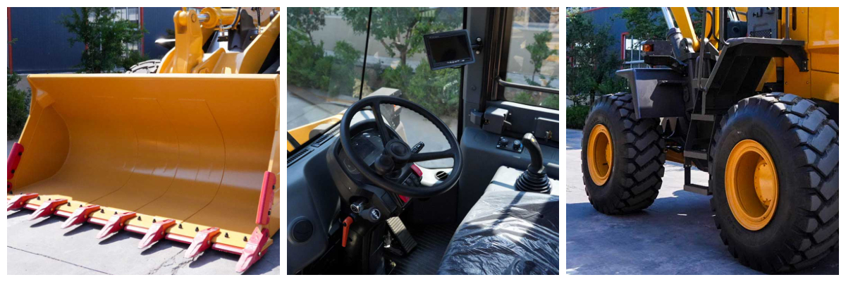 Máy xúc lật bánh lốp P956