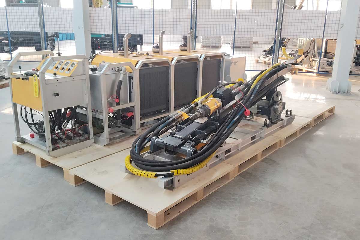 Fully hydraulic lightweight core drilling rig EX800