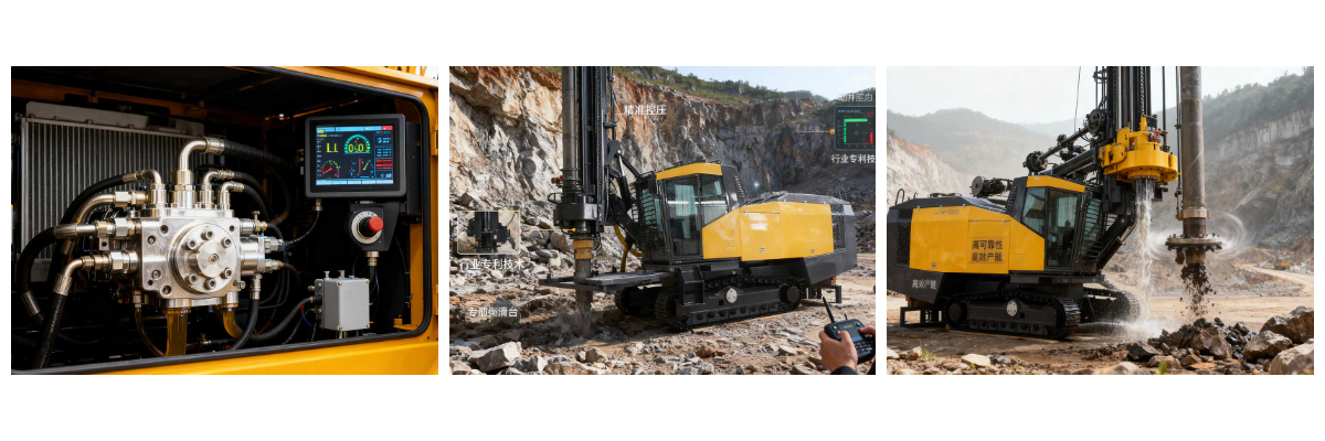 Foreuse de roche de surface D65 DTH