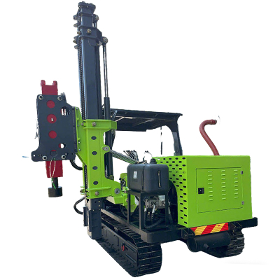 Machine à cheniller photovoltaïque solaire