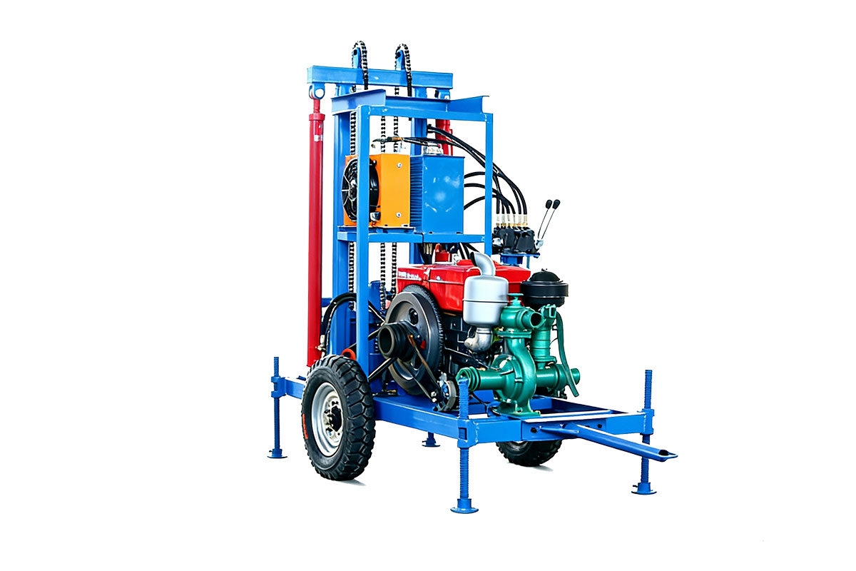 Small Wheel Drilling Rig