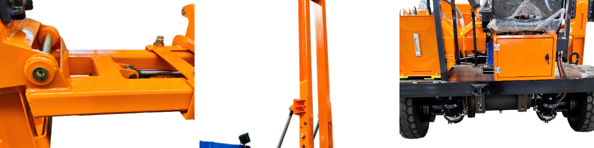 Highway Guardrail Pile Driver