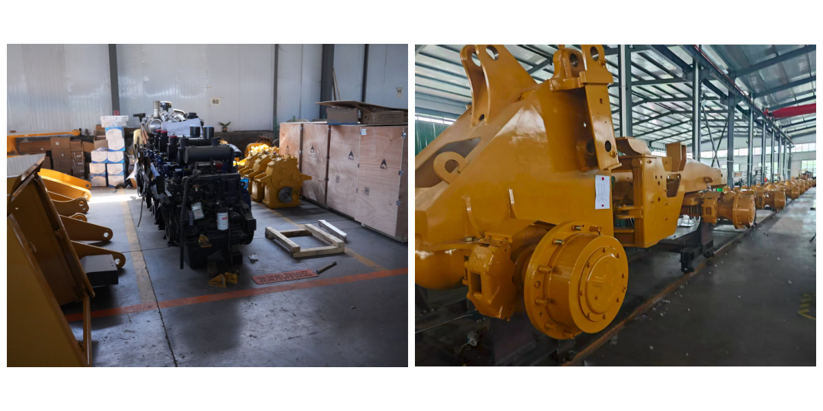 جرافة ذات عجلات 4 أطنان