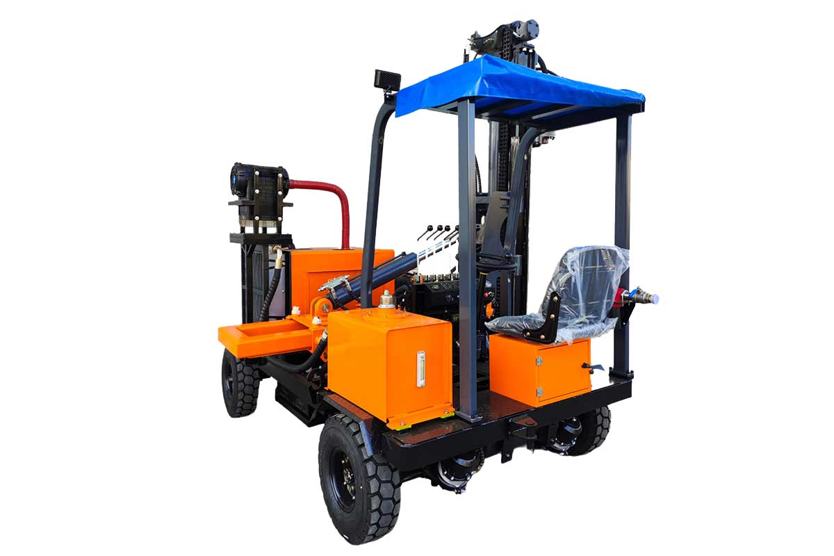 Wheeled Highway Guardrail Drilling Machine PH530