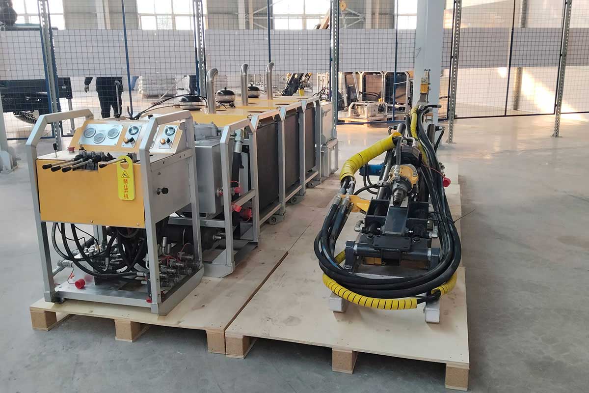 Fully hydraulic lightweight core drilling rig EX800