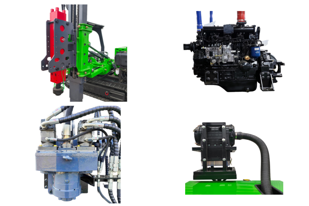 PH585 Crawler Solar Pile Driver