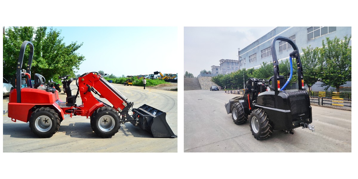 Minicargadora de ruedas