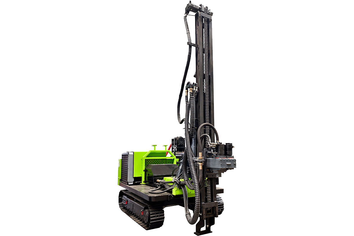 Гусеничный солнечный вибропогружатель PH539