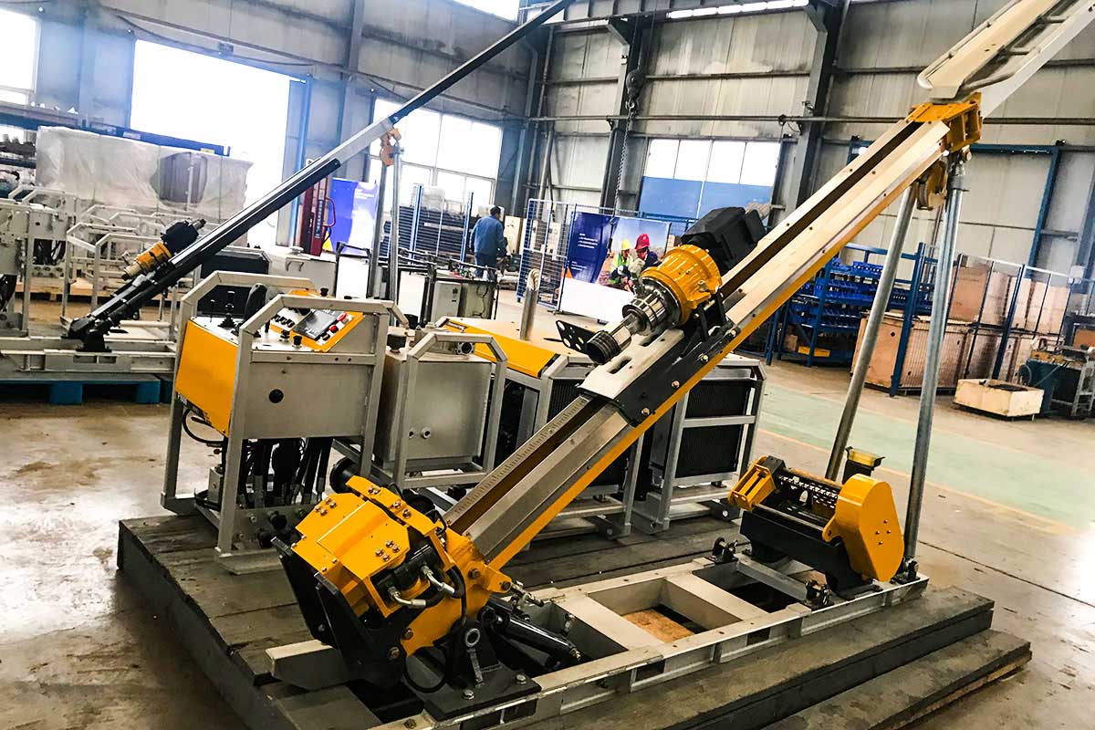 Fully hydraulic lightweight core drilling rig EX800